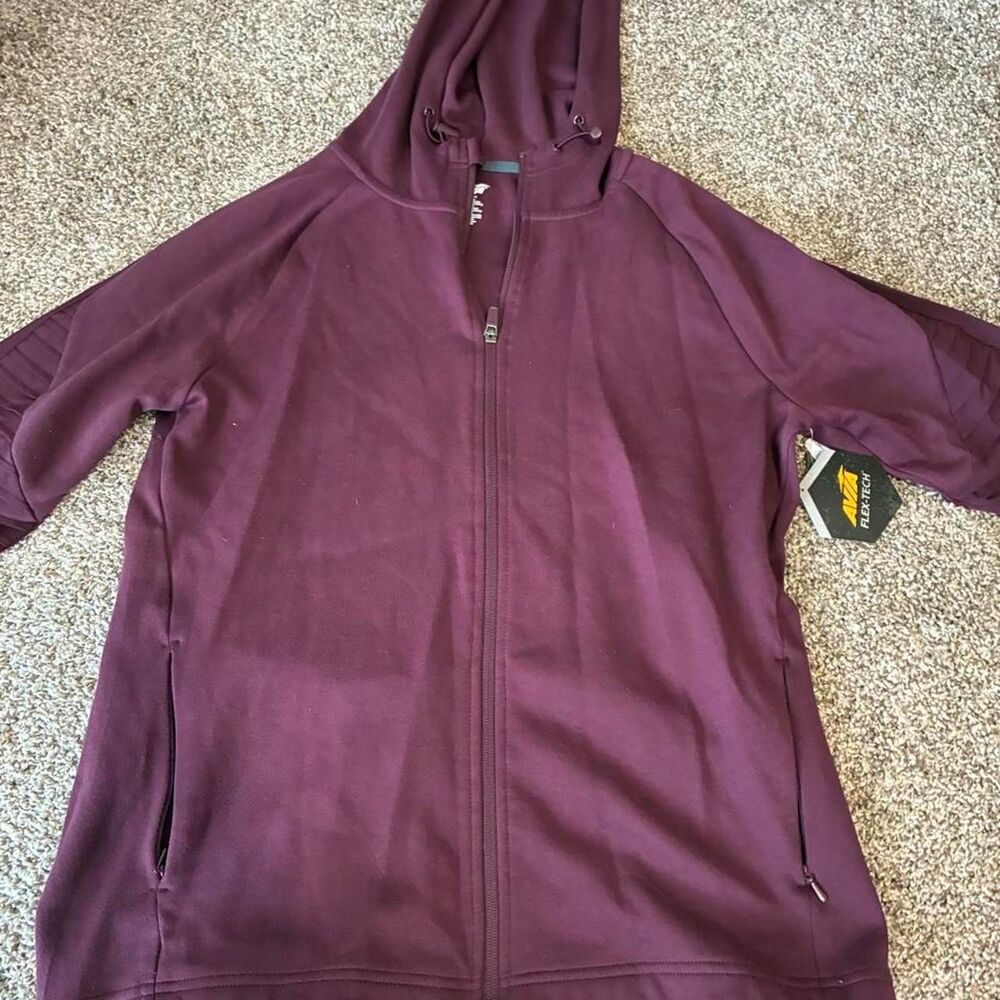 Avia Women's Burgundy and Purple Hoodie